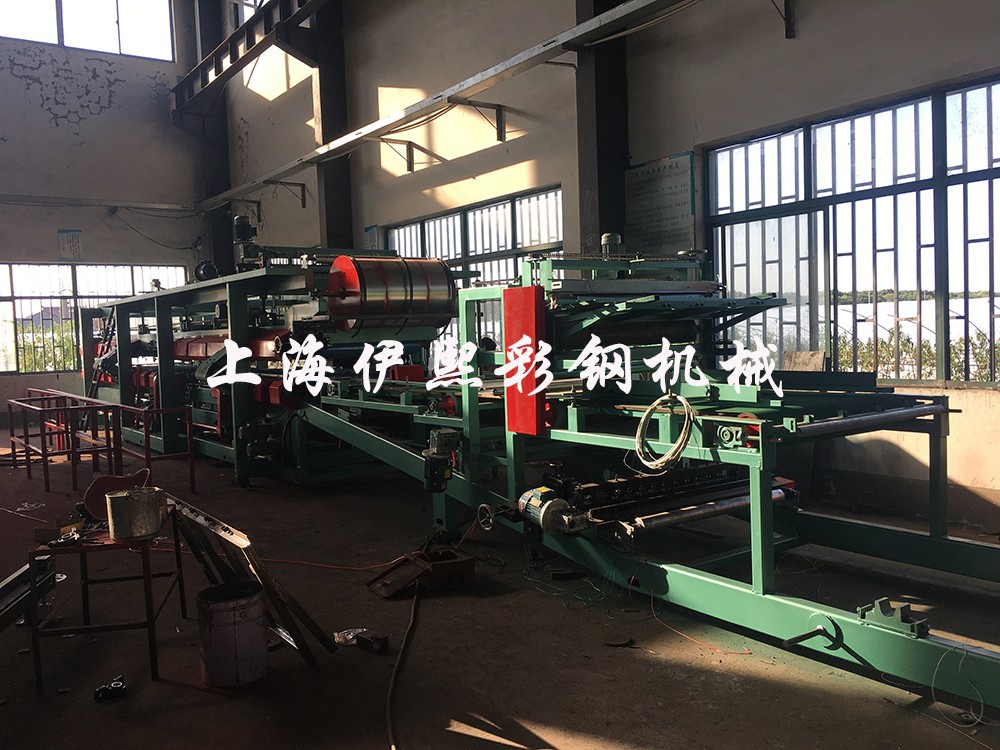 集装箱板机彩钢复合机